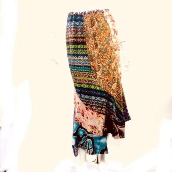 Sacred Threads Dresses & Skirts - Sacred Threads Paisley Bias Cut Maxi Skirt